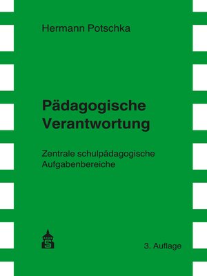 cover image of Pädagogische Verantwortung